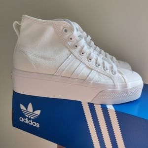 ADIDAS Originals Womens Nizza Platform Sneakers NIB